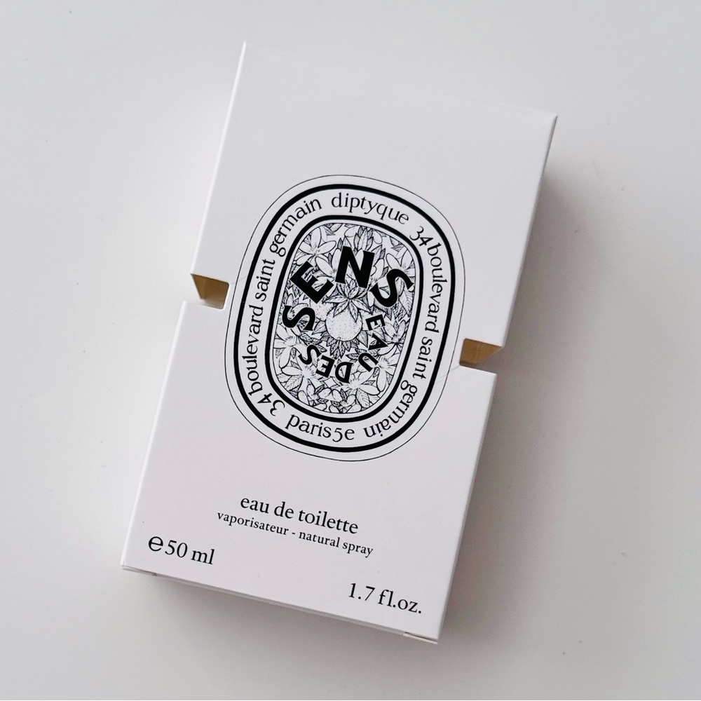 DIPTYQUE Eau Des Sens Toilette Perfume Collectible EMPTY BOX - 1.7 fl.oz. / 50mL